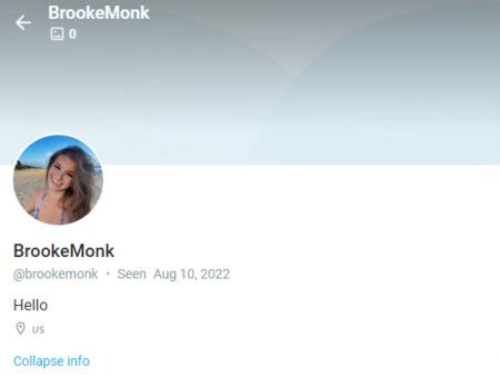 does brooke monk do only fans|Brooke Monk About Onlyfans